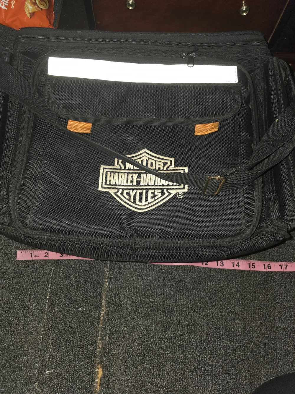 Harley-Davidson Black Motorcycle Travel Cooler/Picnic Pack
